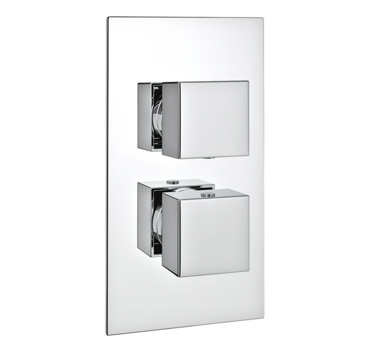 Kartell K-VIT Pure Option 1 Thermostatic Concealed Shower with Adjustable Slide Rail Kit (SHO026PR-SHO070CU-SHO091OE)
