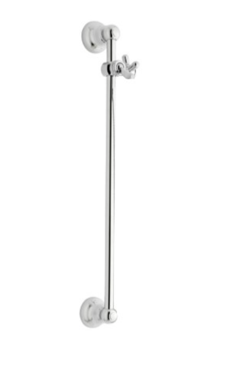 Kartell K-VIT Klassique Option 1 Concealed Thermostatic Shower Set with Adjustable Slide Rail Kit – Chrome (SHO042KL)(SHO100SR)(SHO092OE)