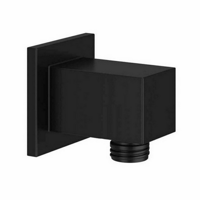 Kartell K-VIT Nero Square Option 3 Thermostatic Shower With Adjustable Slide Rail Kit Matt Black (SHO047NS)(SHO058NS)(SHO089NS)