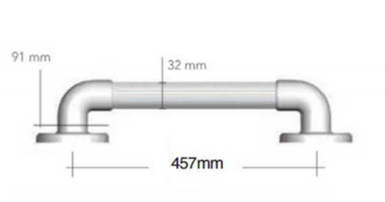 AKW 1900 Series Heavy Duty Grab Rail (All Sizes)