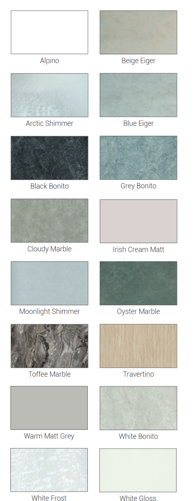 AKW Origins Bathroom Wall Panel (Tongue & Groove) - Various Widths and Colours