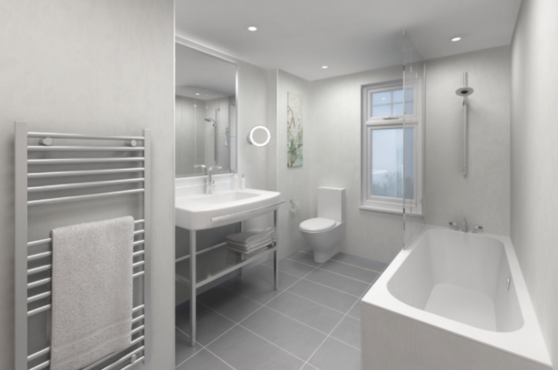 AKW Origins Bathroom Wall Panel (Tongue & Groove) - Various Widths and Colours