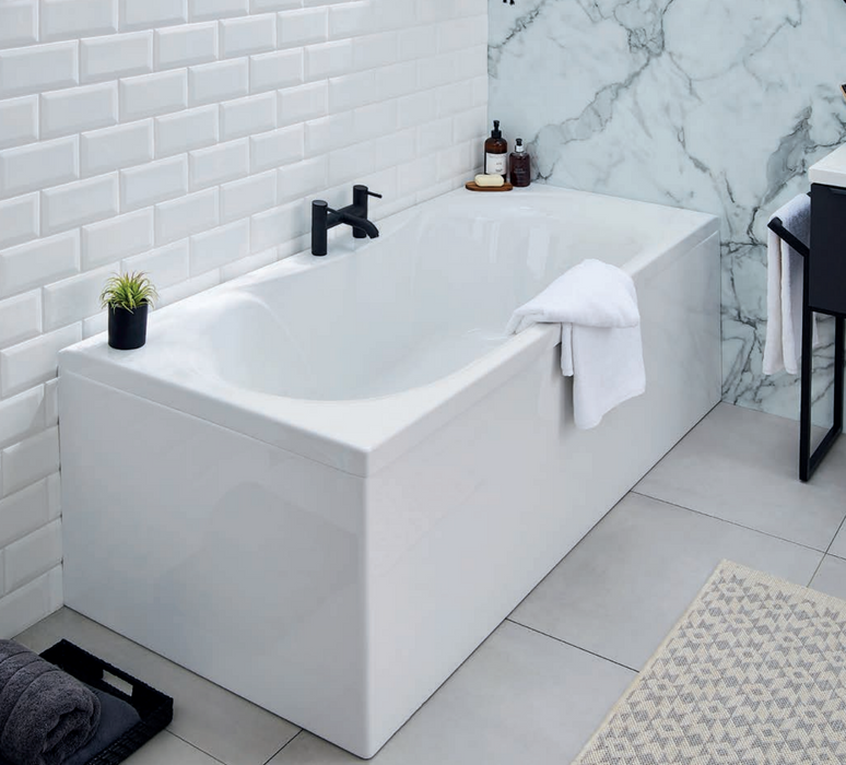 Kartell K-VIT Ark Duo Double Ended Bath with Legs 1800mm x 800mm (ARK1880DUO)