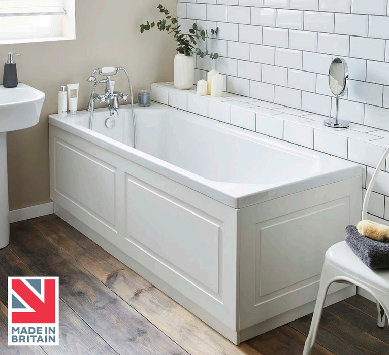 Kartell K-VIT Astlea Single Ended 1700x700 Bath With Legs (AST1770SE)