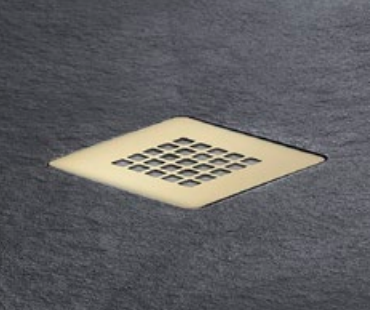 Kartell K-VIT Naturals Stone Effect Graphite Shower Tray 1700x800mm (STOR1708GP)