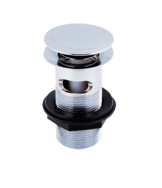 Kartell K-VIT Sprung Plug Basin Waste Slotted Chrome (WAS003)