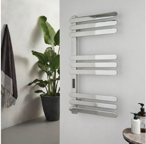 Kartell K-VIT Selecta Electric Towel Rail - Chrome