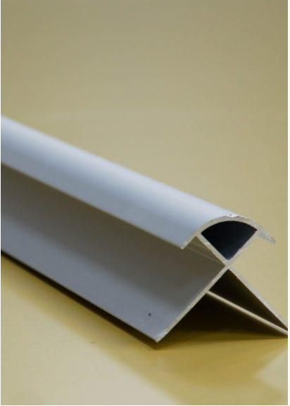 Selkie Satin Silver External Corner Trim – 2420mm