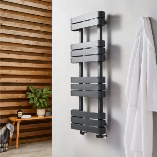 Kartell K-VIT Tampa Designer Towel Rail - Anthracite