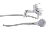 Kartell G4K bath shower mixer tap chrome with shower kit - bathroom suite pack