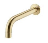 Kartell K-VIT Ottone Wall Mounted Bath Spout Brushed Brass (TAP426OT)