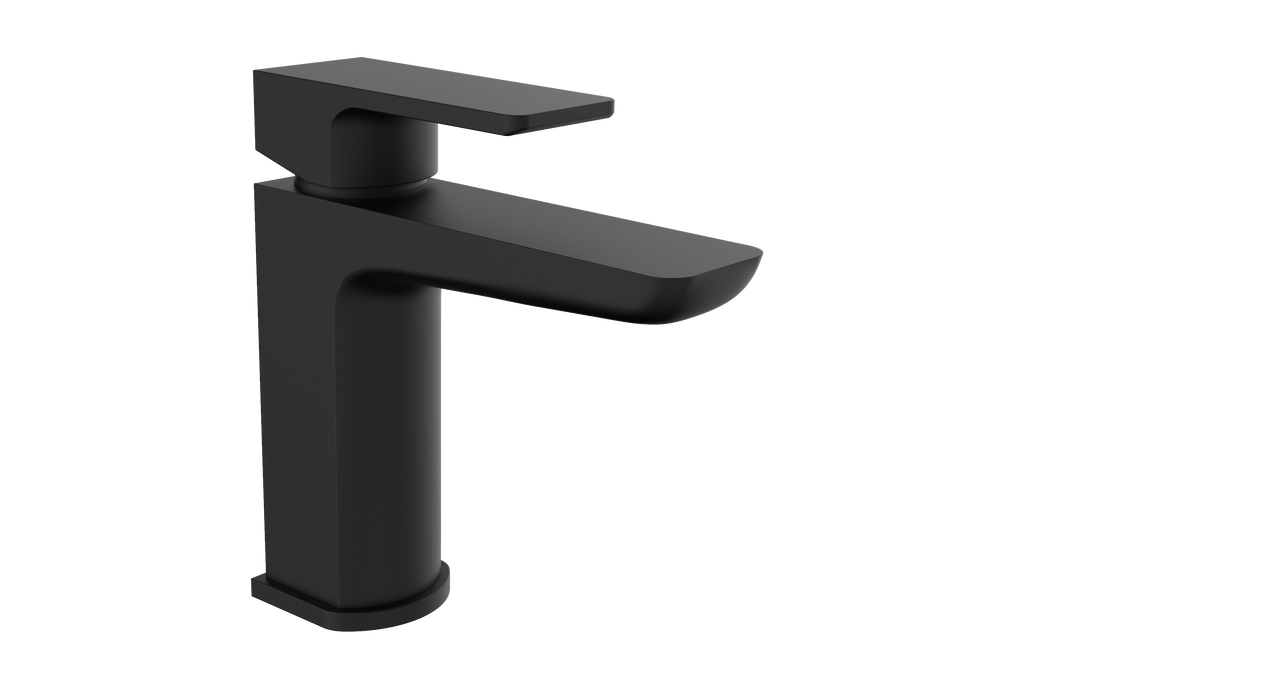 Kartell K- VIT Kolt Mono Basin Mixer Matt Black (TAP310KBL)