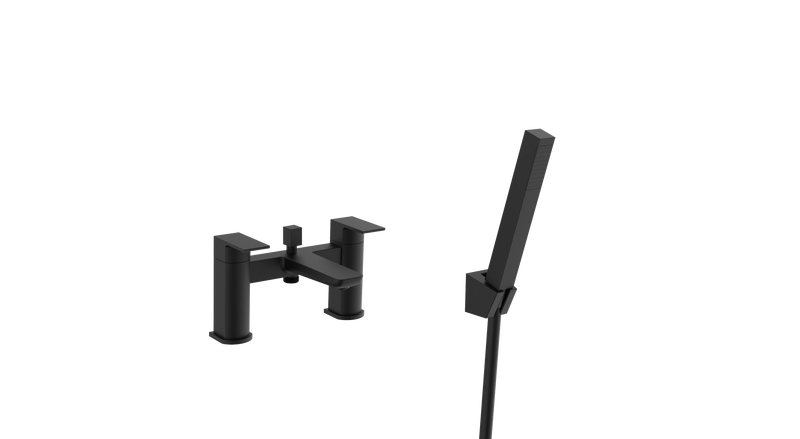 Kartell K-VIT Kolt Bath Shower Mixer Matt Black (TAP315KBL)