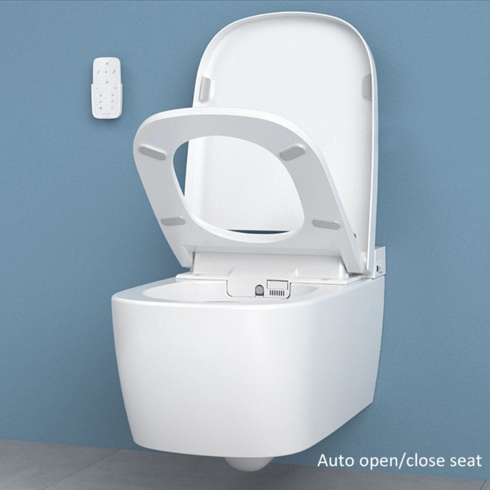 Vitra V-Care Comfort Intelligent Rimless Wall Hung Toilet (56740036104)