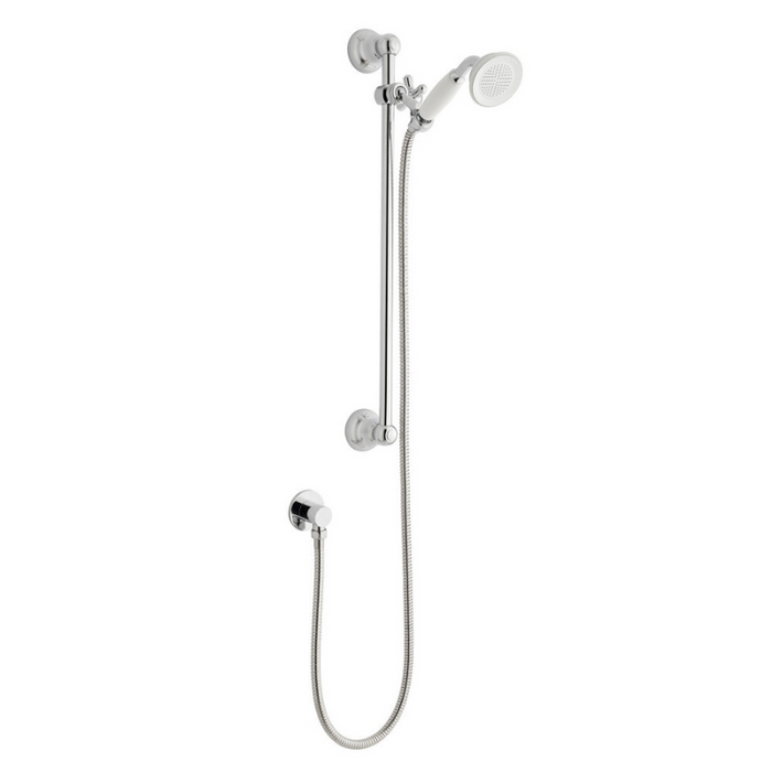 Kartell K-Vit Viktory Option 3 Thermostatic Concealed Shower with Adjustable Slide Rail Kit & overhead Drencher (SHO033VI)(SHO100SR)(SHO092OE)(SHO083DE)