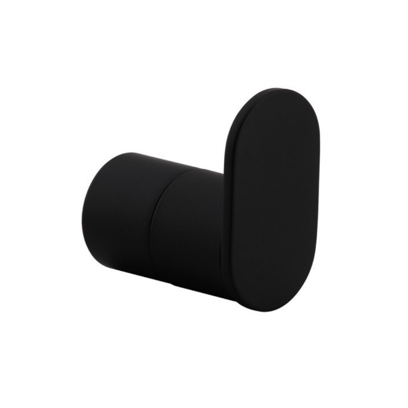 Kartell K-VIT Nero Round  Robe Hook Matt Black (ACC210NR)