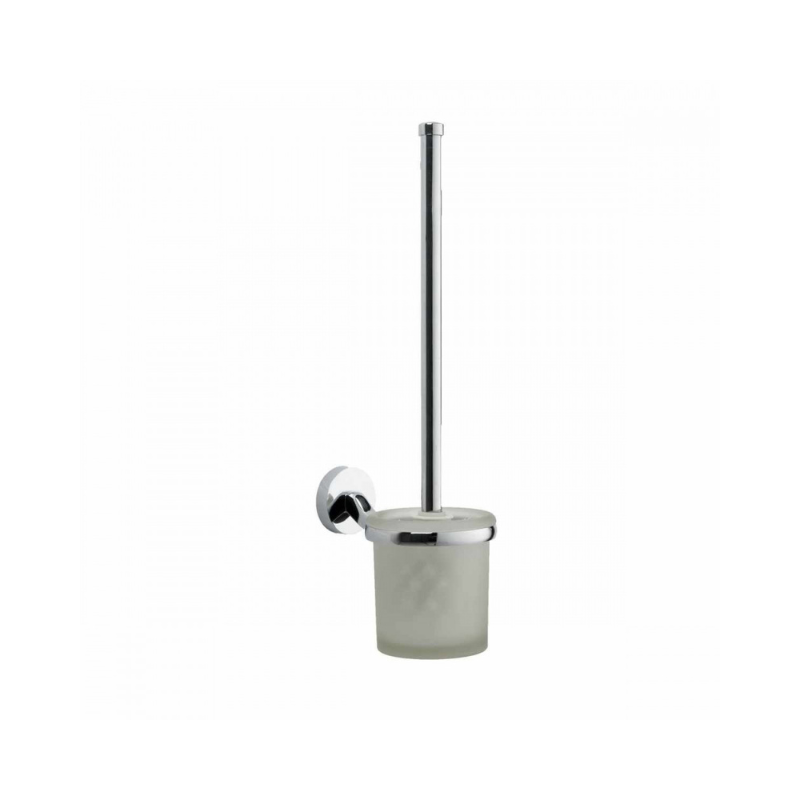 Kartell K-Vit Plan Toilet Brush and Holder Chrome (ACC127)