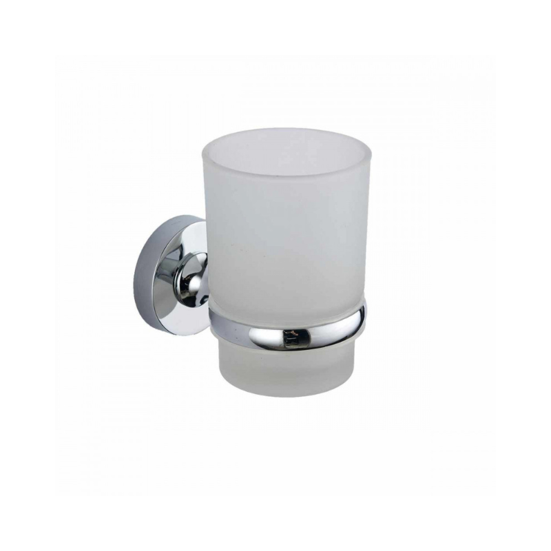 Kartell K-Vit Plan Tumbler and Holder Chrome (ACC122)