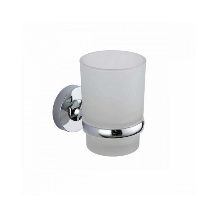 Kartell K-Vit Plan Tumbler and Holder Chrome (ACC122)