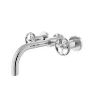 Nuie Revolution Chrome Wall Mounted Basin Mixer — TIW317