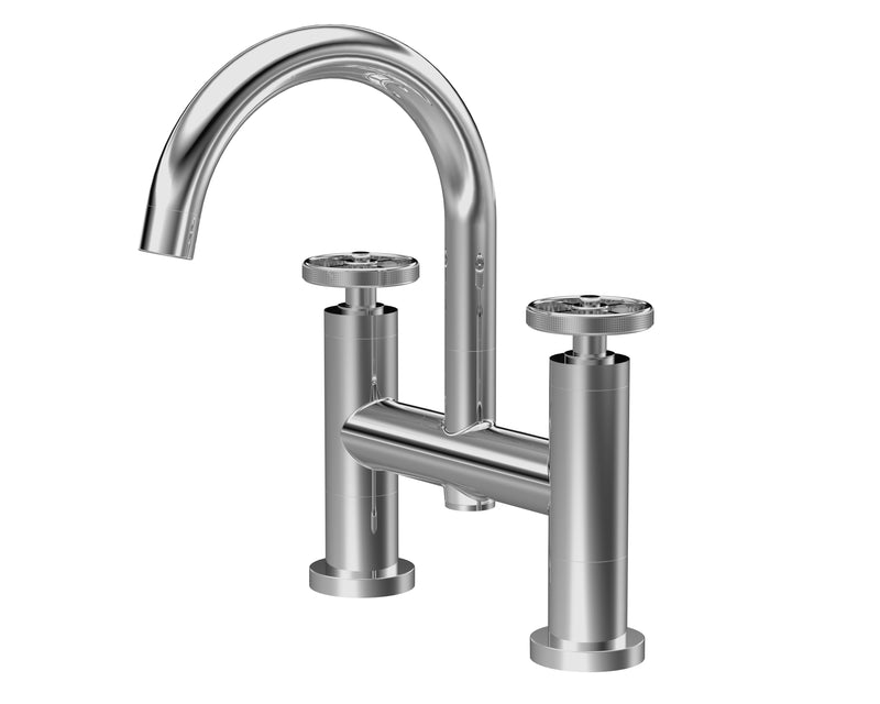 Nuie Revolution Chrome Bath Filler — TIW353