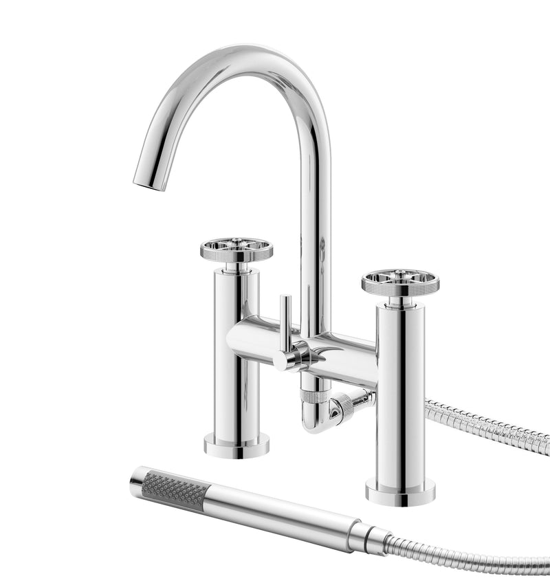 Nuie Revolution Chrome Bath Shower Mixer — TIW354