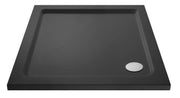Nuie Slate Grey Slimline Square Shower Tray