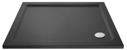 Nuie Slate Grey Slimline Rectangular Shower Tray