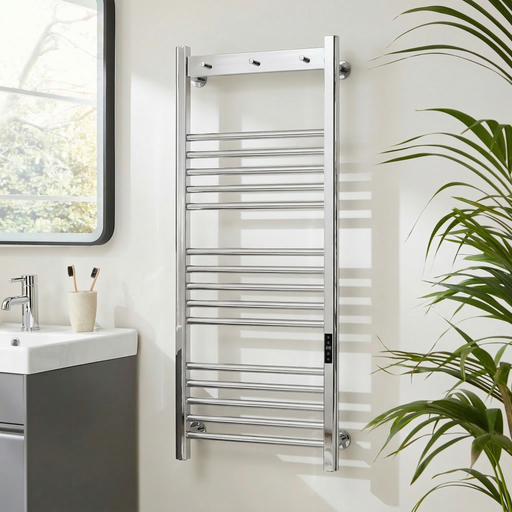 Kartell K-VIT Toro Electric Towel Rail in Chrome