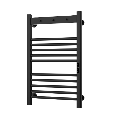 Kartell K-VIT Toro Electric Towel Rail - Matt Black