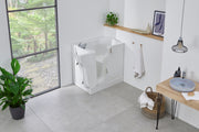 Access Vermont compact walk in bath with door wide open