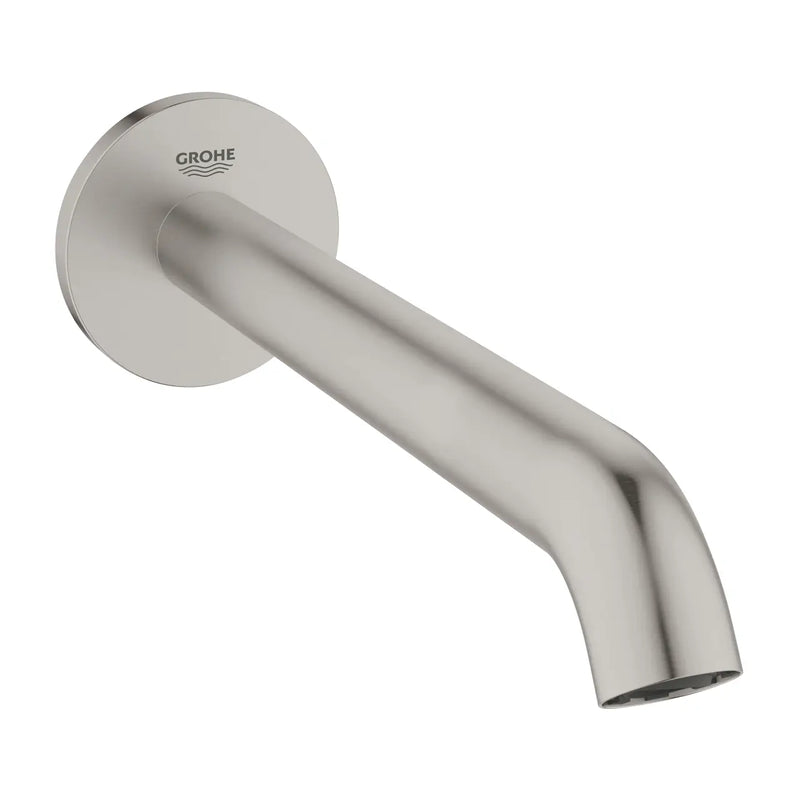 Grohe Essence wall-mounted bath spout in Supersteel
