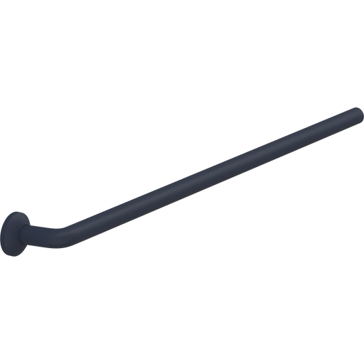 Pressalit PLUS Handrail Section 1046mm with Wall Rosette Dark Blue RT323108