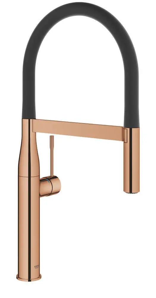 Grohe Essence professional spray kitchen sink mixer 30294 in Warm Sunset