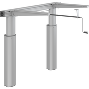 Pressalit INDIVO Lift, Wall-Mounted, Manually Height-Adjustable, Worktop 600-1000mm (RK1110)