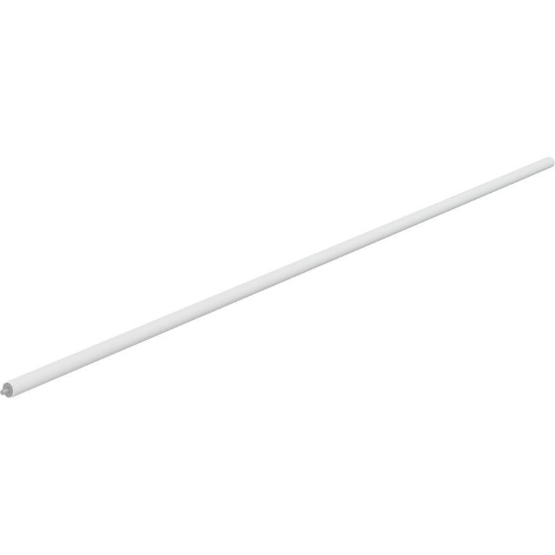 Pressalit PLUS Tube Piece, 2400mm, White (RT307000)