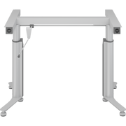 Pressalit INDIVO freestanding manual worktop lift, in use