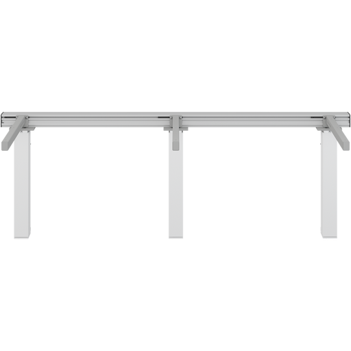 Pressalit INDIVO Wash Basin Lift, 3 Actuators, White, for Worktop 1401-2000mm (RK1452000) — view 2