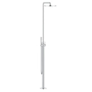 Grohe Essence freestanding shower system 23741 in StarLight Chrome