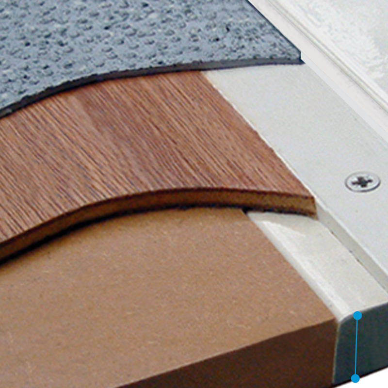 AKW Swift shower tray installed level with the floor