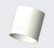 AKW task focused surface mounted LED light, alternative view