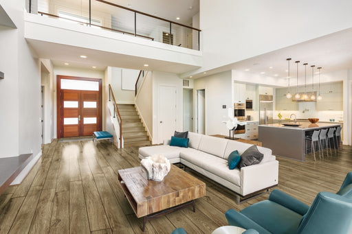 Apollo brown wood effect tile 150x900mm - view 2