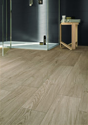 Apollo taupe wood effect tile 150x900mm - view 2