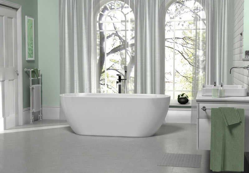 Arlington White Bath Including Waste 1500 x 730mm