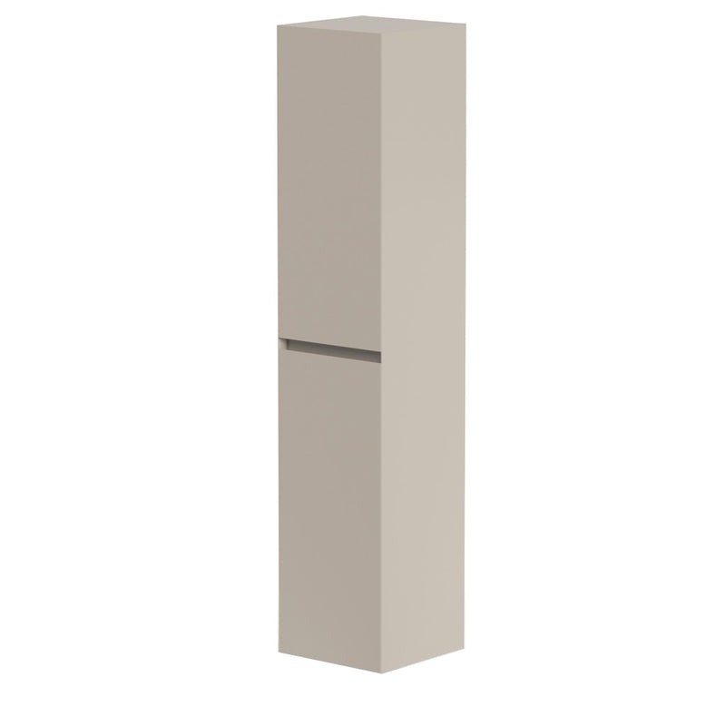 Ashbury 350mm Two Door Wall Hung Column Unit in Cashmere