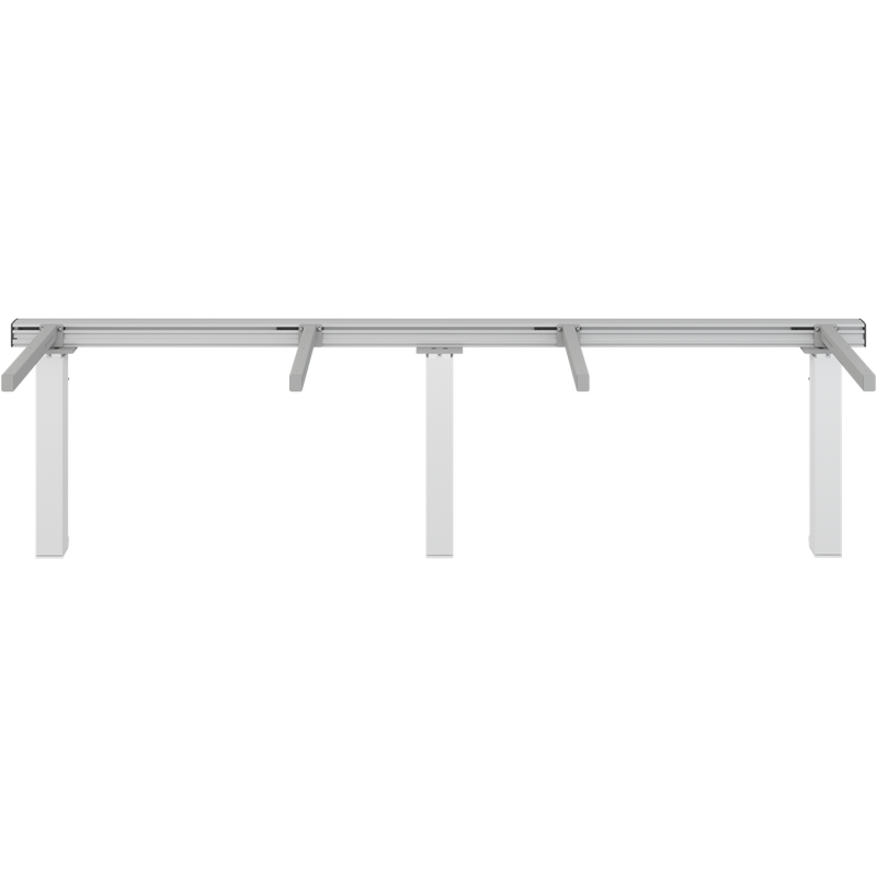 Pressalit INDIVO Wash Basin Lift, 3 Actuators, White, for Worktop 2001-2400mm (RK1453000) — view 2