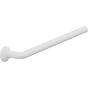Pressalit PLUS Handrail Section 608mm with Wall Rosette White RT321000