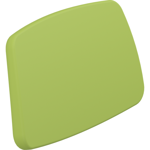 Pressalit PLUS Backrest 385mm Removable Toilet Lifter Lime Green R6409277