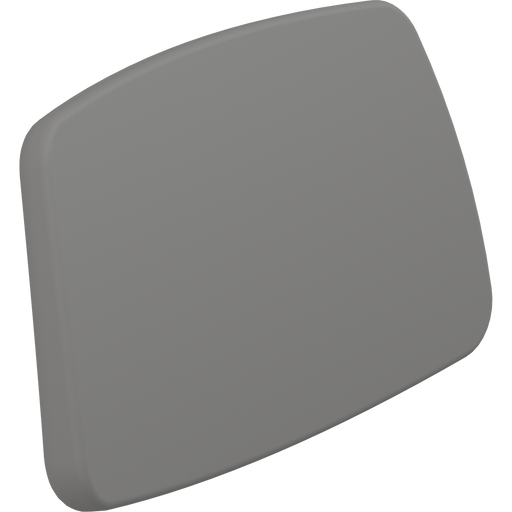 Pressalit PLUS Backrest, 385mm, Fixed Height, for Toilet Lifter, Anthracite (R6408112)
