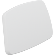 Pressalit PLUS Backrest 385mm Fixed Height White R6404000